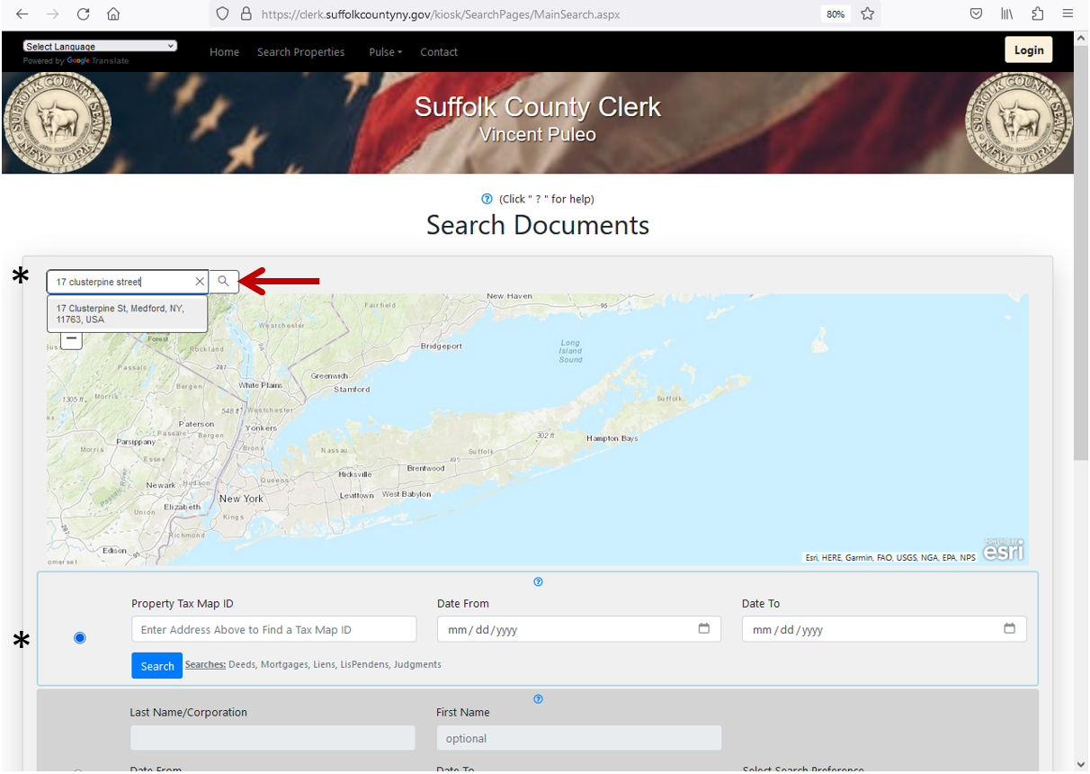 kiosk app - searching documents